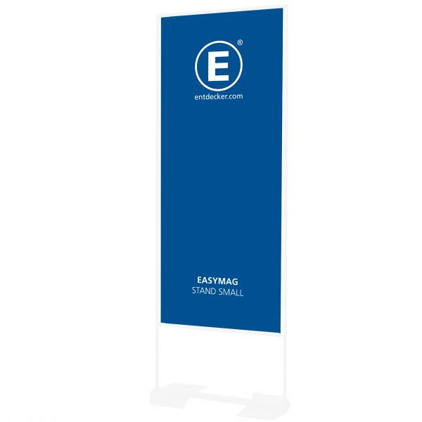 Easymag Stand 160 Banner Small inkl. Druck doppelseitig auf 400g Polyester